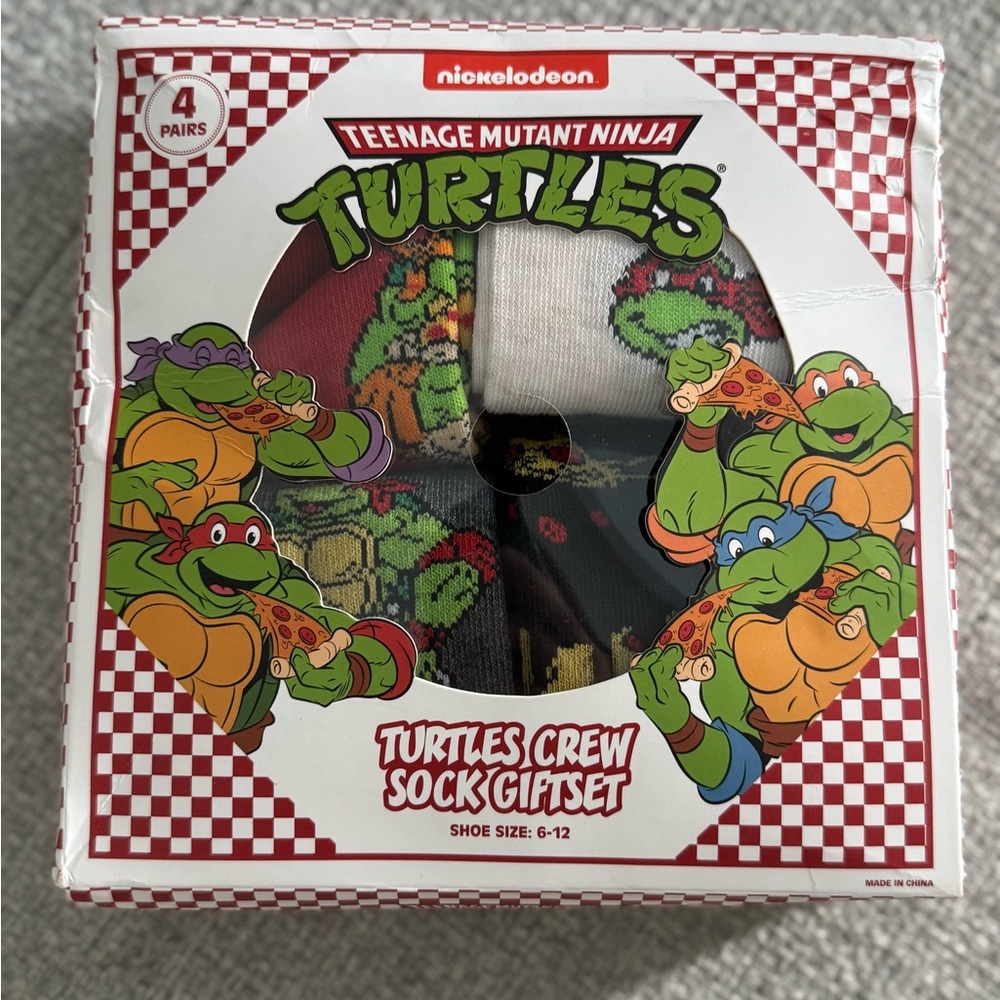 Nickelodeon TMNT Sock Collection